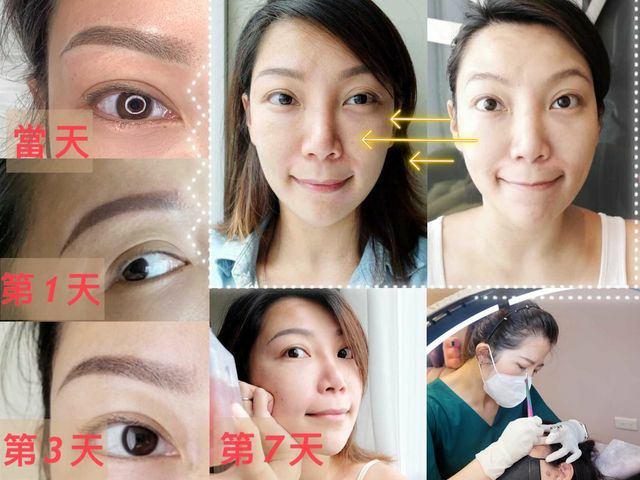 中山區霧眉推薦，霧眉改眉型