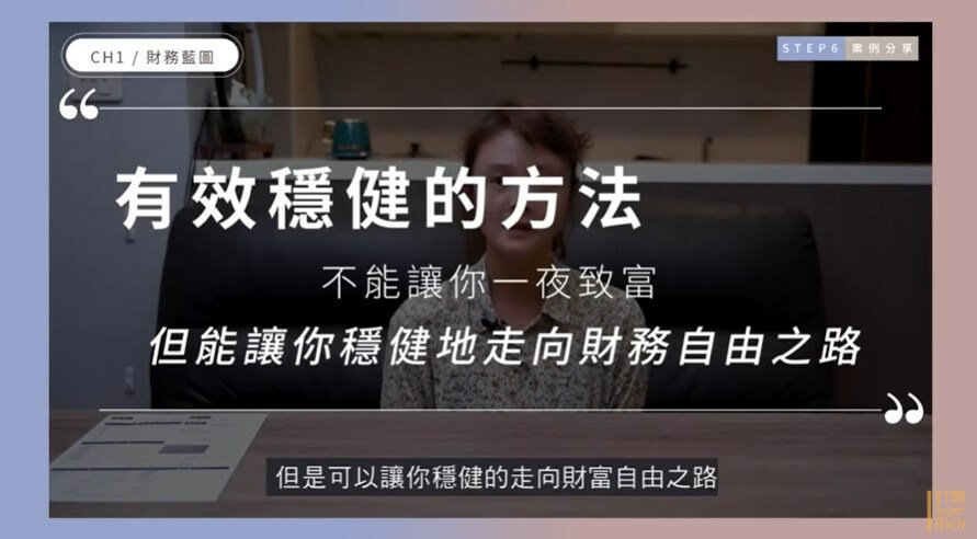 線上理財投資課程,財富自由