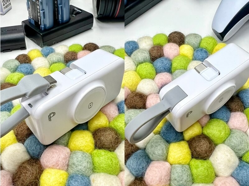 自帶線行動電源